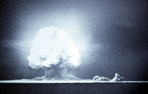 The first atomic explosion, 1945